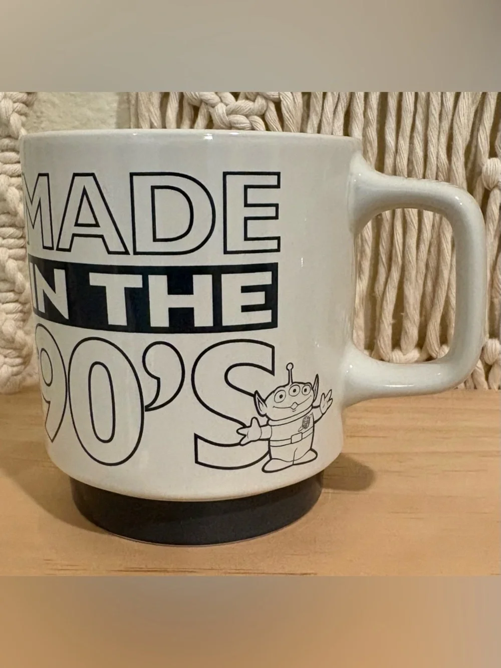 Disney Toy story Pixar Ceramic Mug with Black Line-Art Accents
